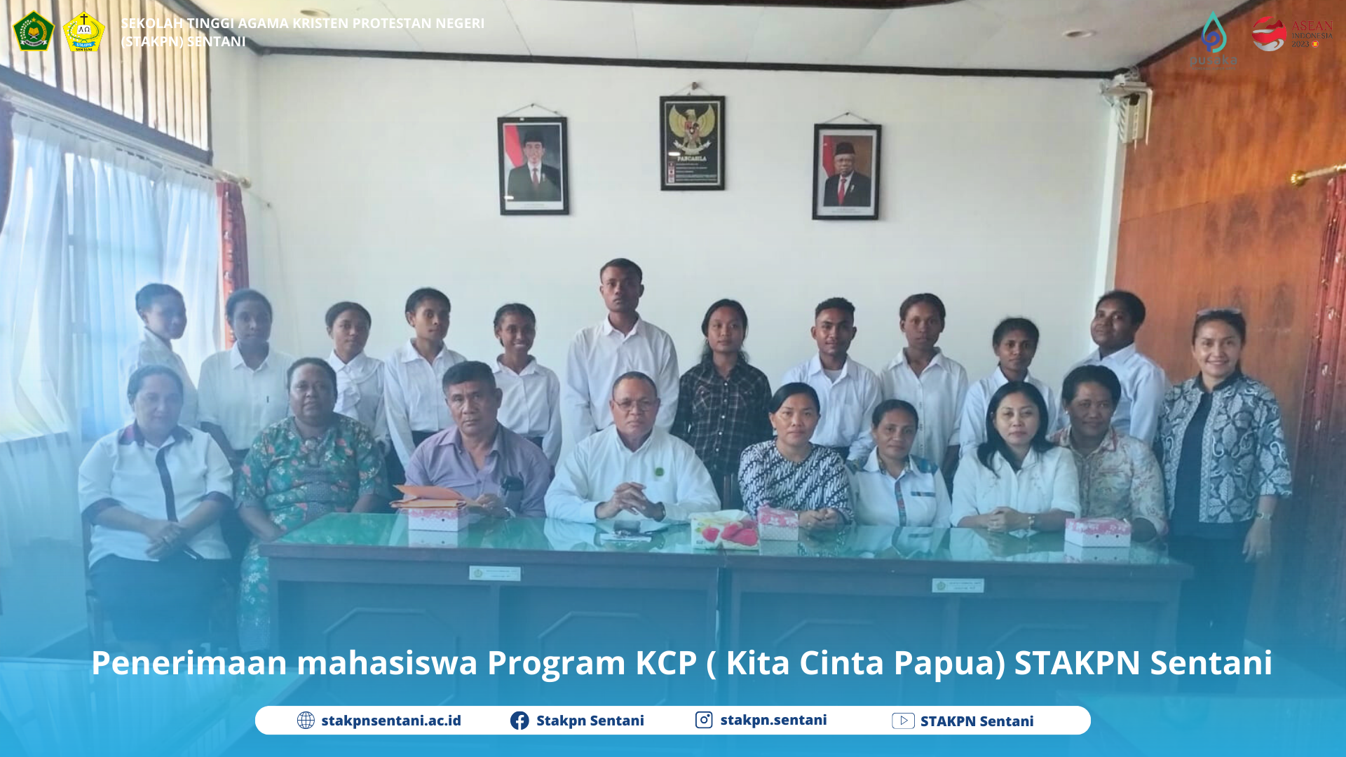 11 Mahasiswa Program Kita Cinta Papua (KCP) Tiba di STAKPN Sentani